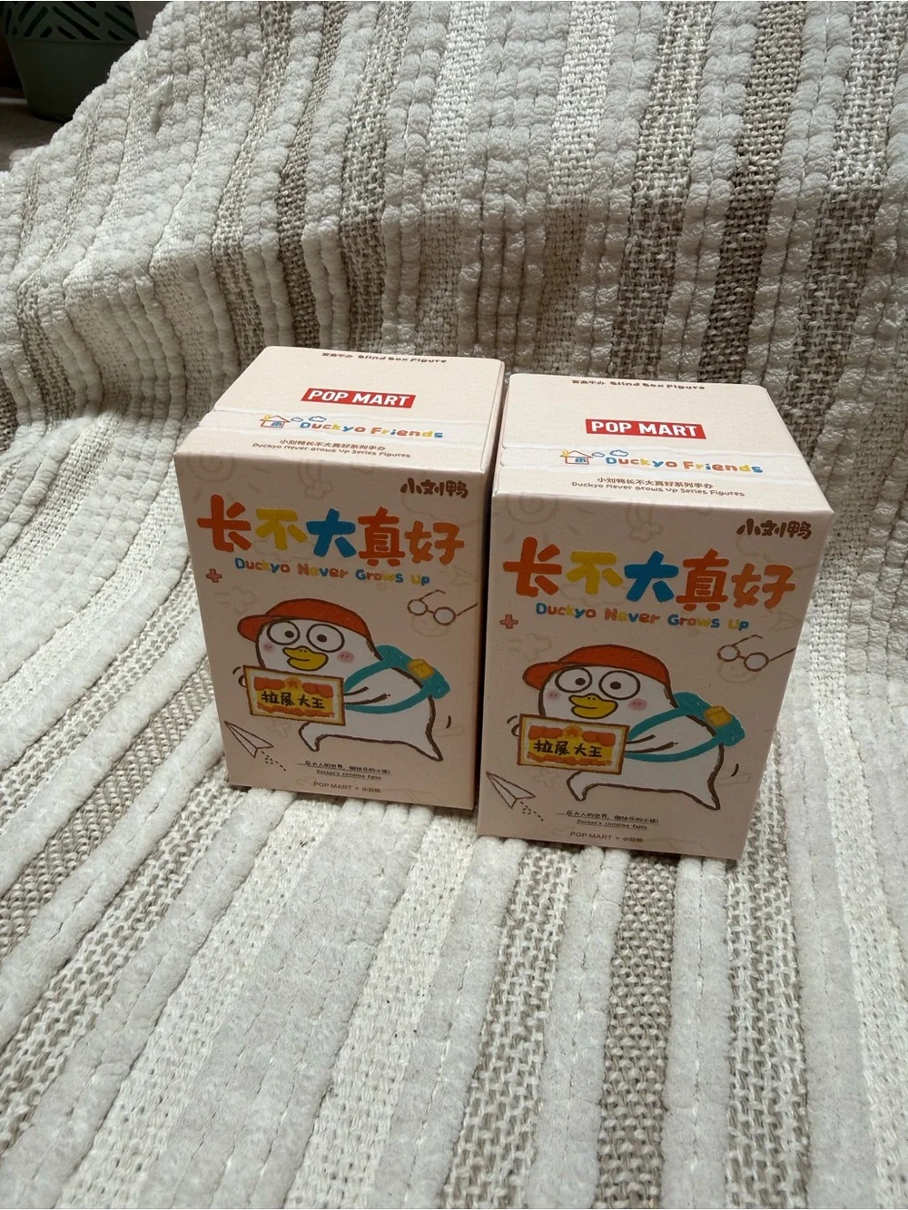 POP MART Duckyo Never Grows Up Kids Collectible Toy blindbox
